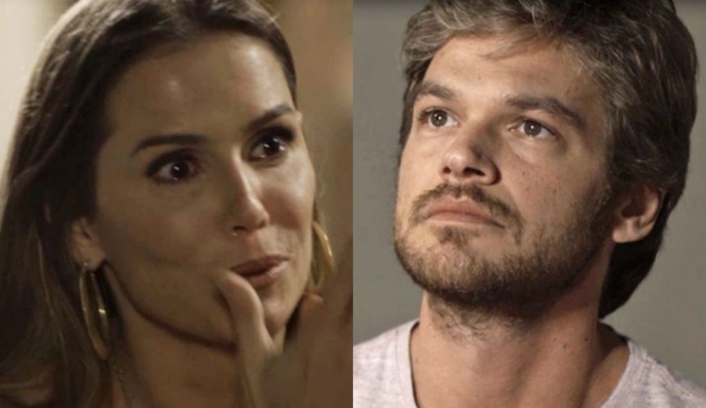 Karola (Deborah Secco) e Beto (Emilio Dantas) de Segundo Sol
