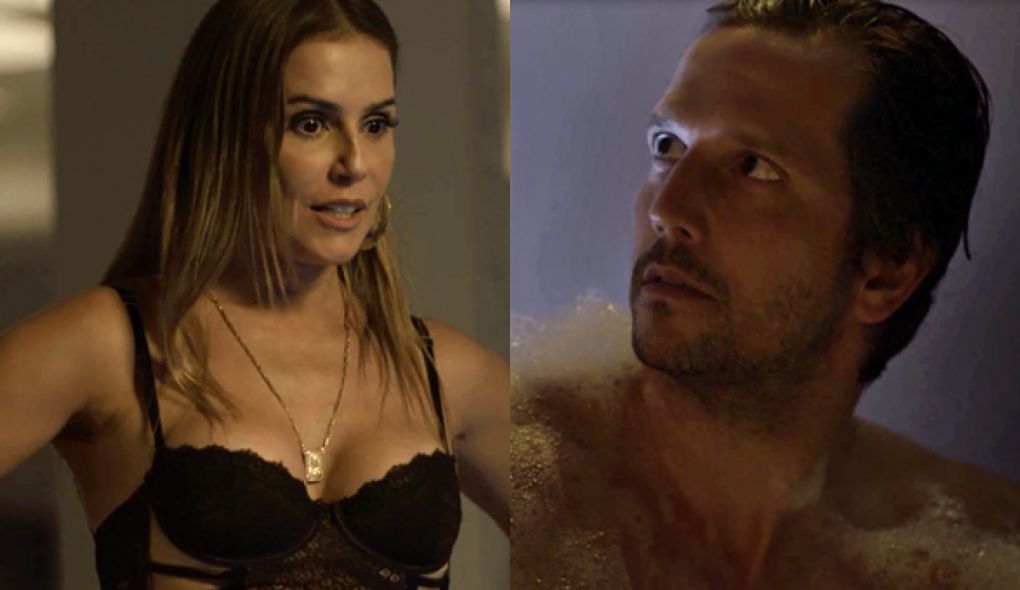 Karola (Deborah Secco) e Remy (Vladimir Brichta) de Segundo Sol