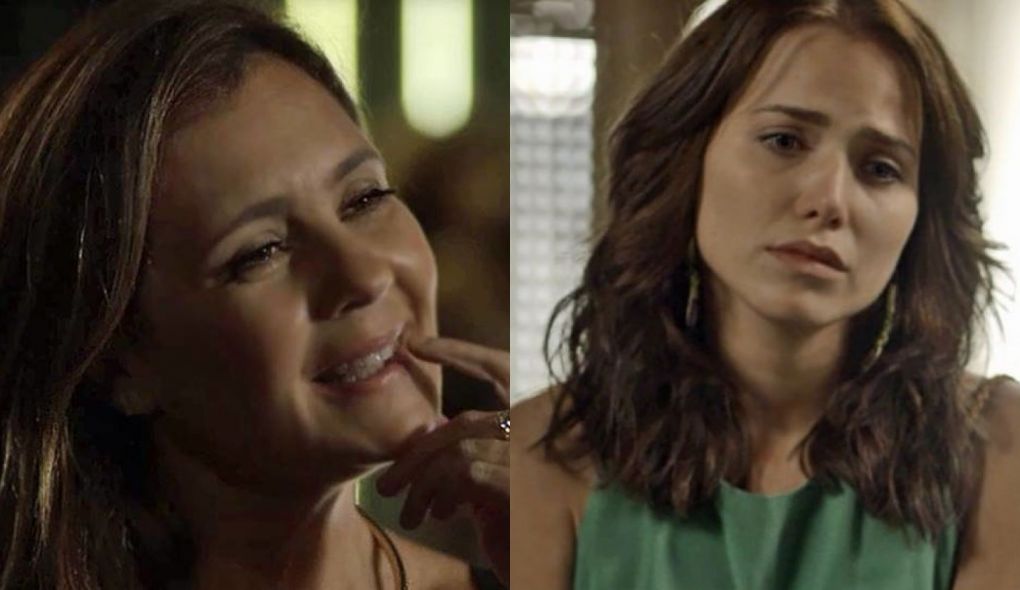 Laureta (Adriana Esteves) e Rosa (Leticia Colin) de Segundo Sol