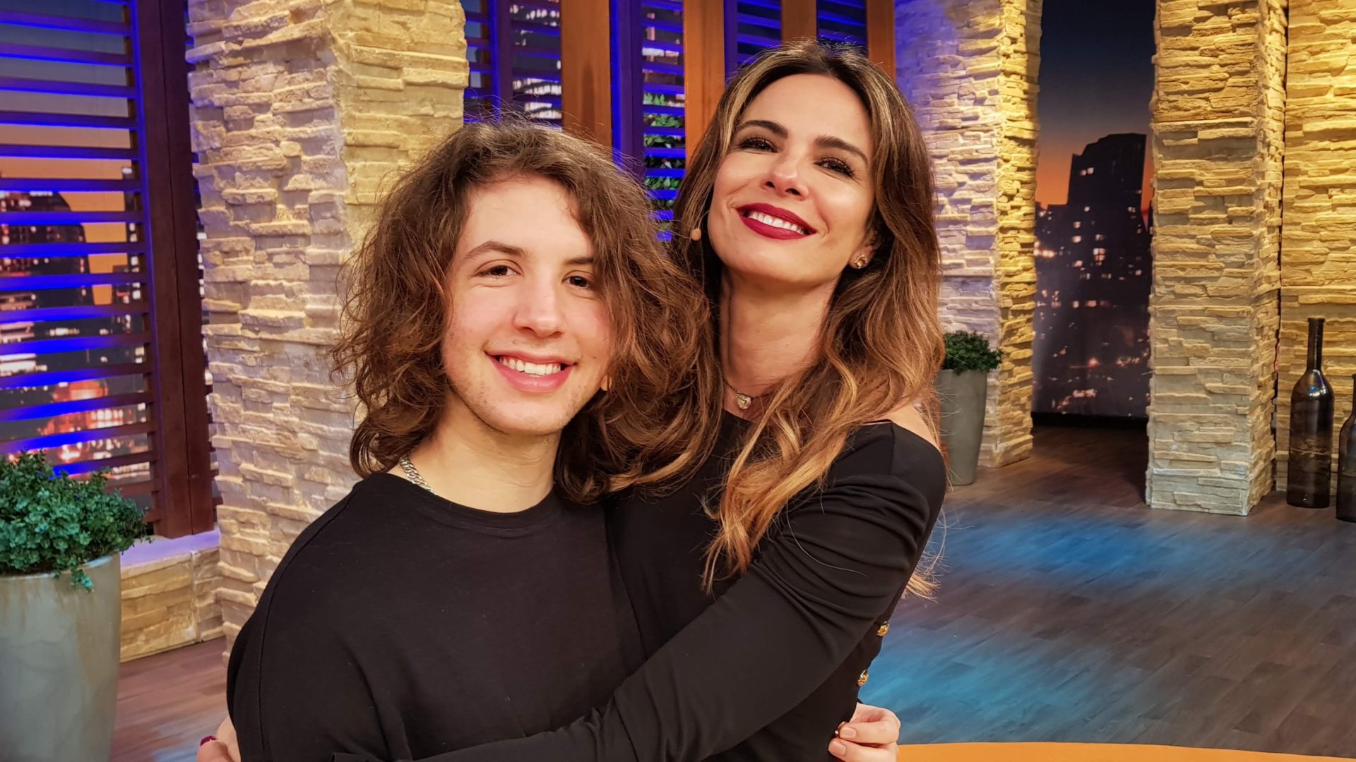 Lucas Jagger e Luciana Gimenez no Luciana By Night