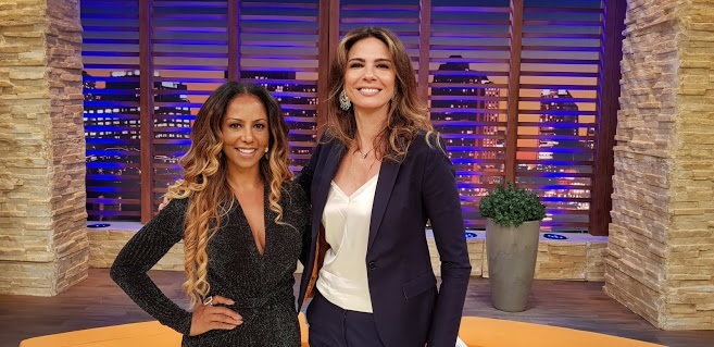 Valéria Valenssa e Luciana Gimenez no Luciana By Night