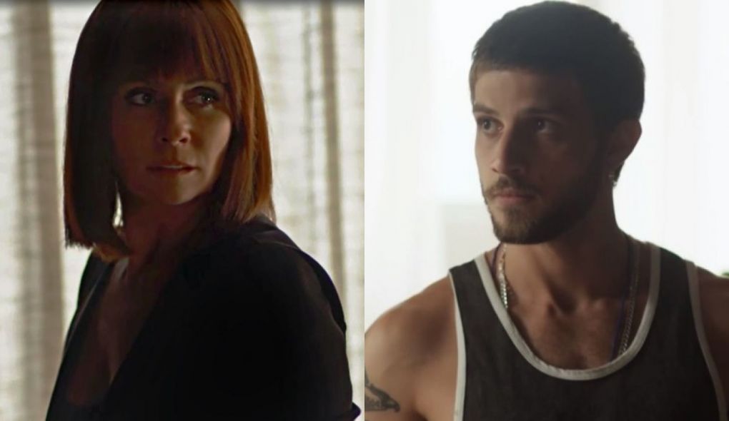 Luzia (Giovanna Antonelli) e Icaro (Chay Suede) de Segundo Sol