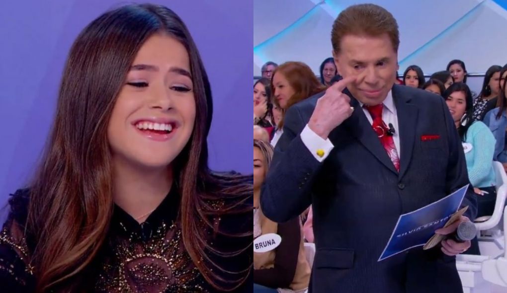 Maisa e Silvio Santos