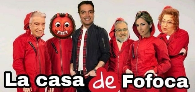 Montagem compartilhada por Leo Dias e que rendeu suspensao
