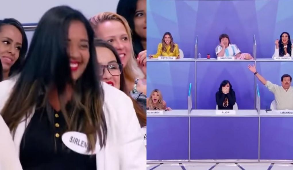 Mulher da plateia do Programa Silvio Santos chocou os participantes do Jogo dos Pontinhos