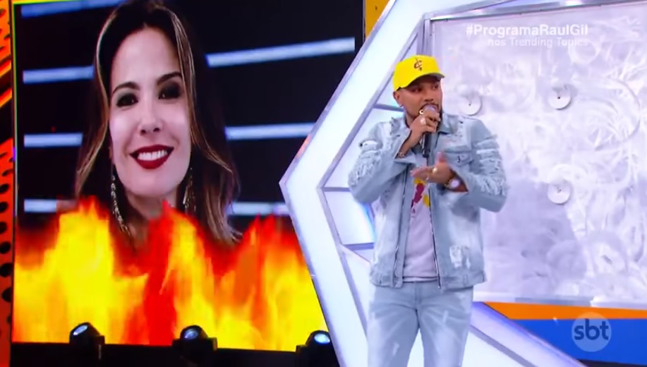 Naldo criticou Luciana Gimenez no Programa Raul Gil