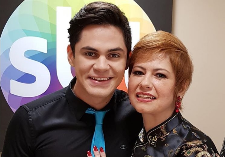Narjara Turetta e Lucas Veloso