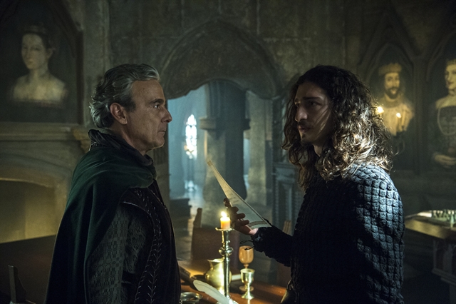 Otavio (Alexandre Borges) e Rodolfo (Johnny Massaro) de Deus Salve o Rei