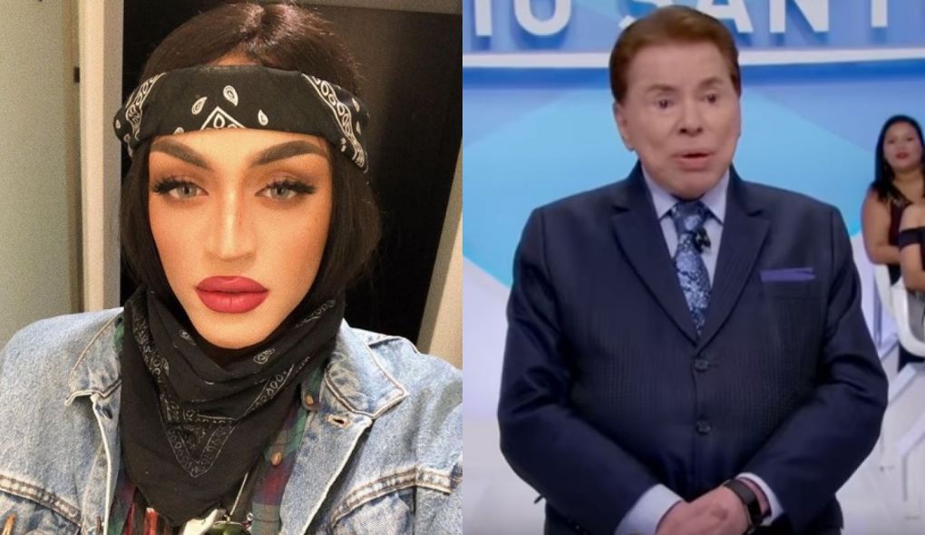 Pabllo Vittar e Silvio Santos