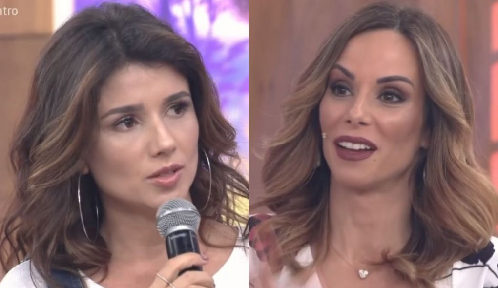 Paula Fernandes e Ana Furtado no Encontro