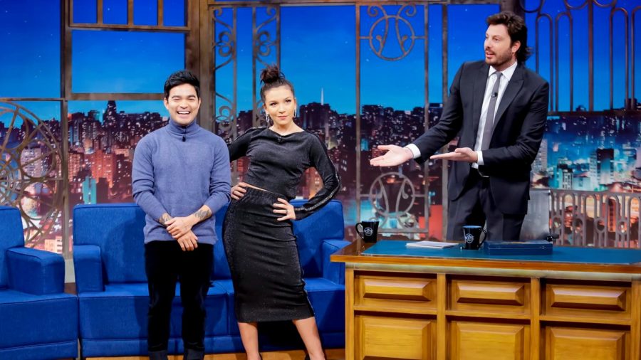 Priscilla e Yudi no The Noite