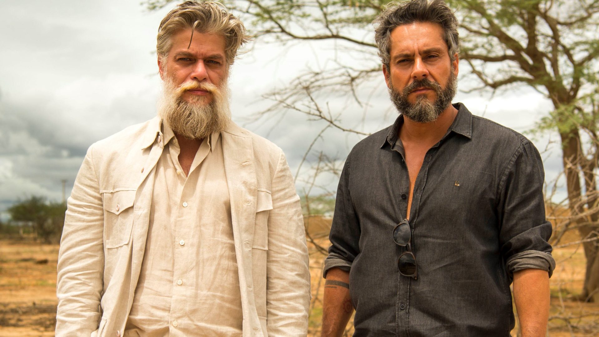 Pedro (Alexandre Nero) e Ramiro (Fabio Assunção) em Onde Nascem Os Fortes