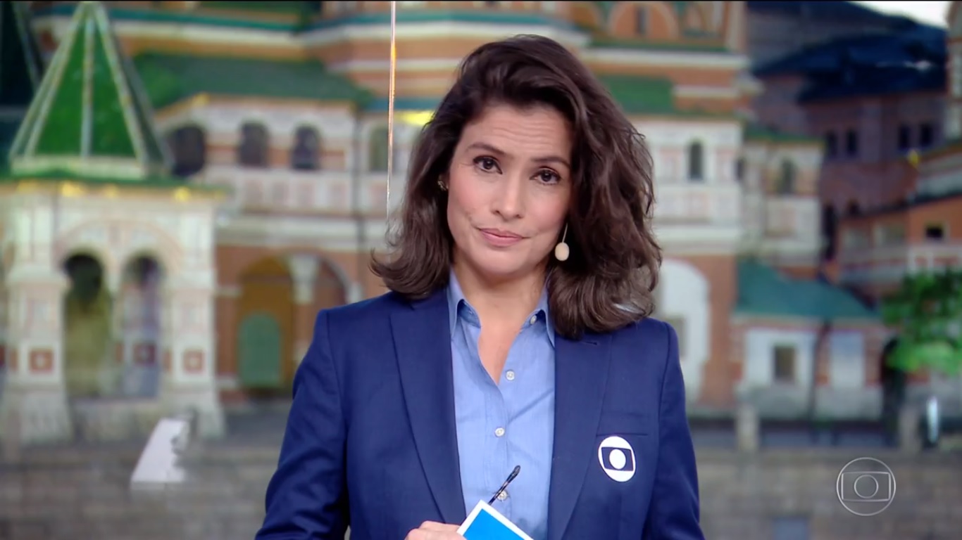 Renata Vasconcellos no Jornal Nacional
