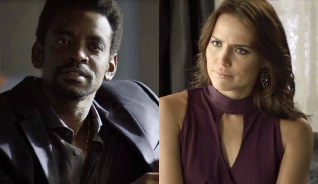 Roberval (Fabricio Boliveira) e Rosa (Leticia Colin) de Segundo Sol