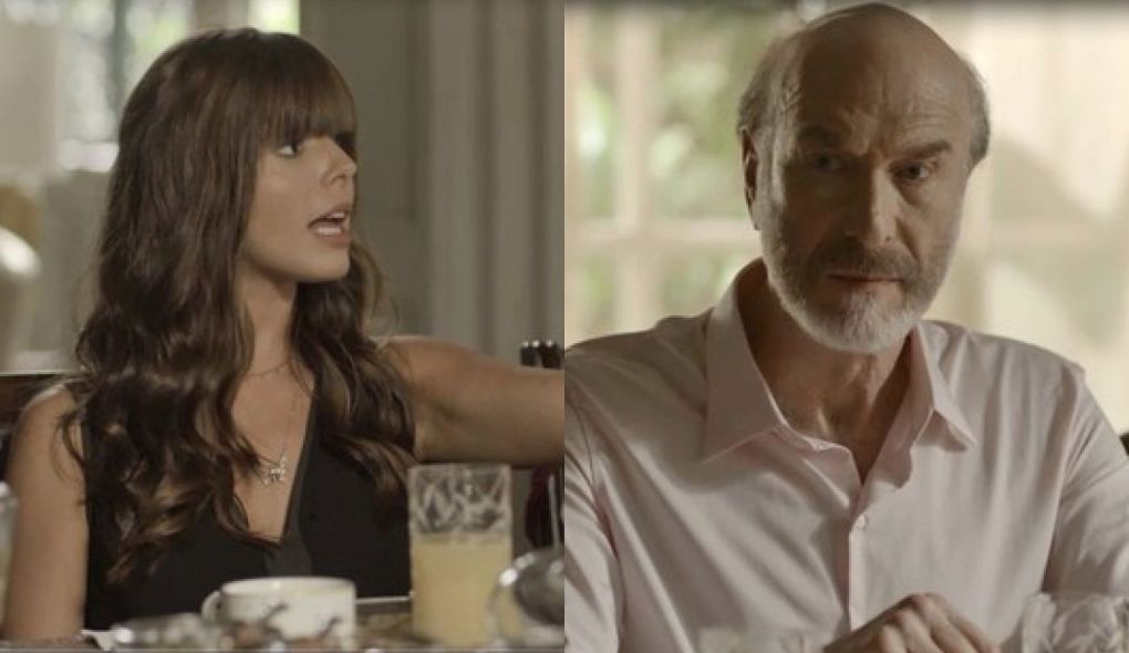 Rochelle (Giovanna Lancellotti) e Severo (Odilon Wagner) de Segundo Sol