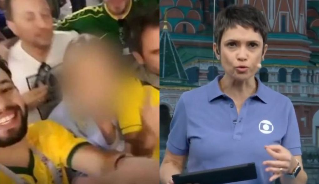 Sandra Annenberg falou no Jornal Hoje sobre video feito por brasileiros na Russia