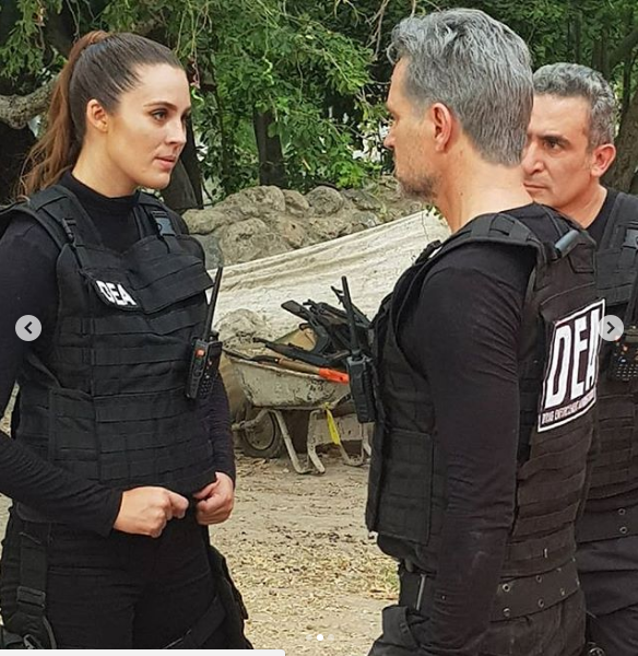 Guy Ecker grava sua participação em O Senhor dos Céus (Divulgação)
