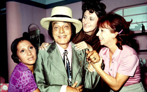 As Irmãs Cajazeira com o bem-amado Odorico