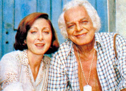 Aracy Balabanian e Paulo Gracindo em O Casarão