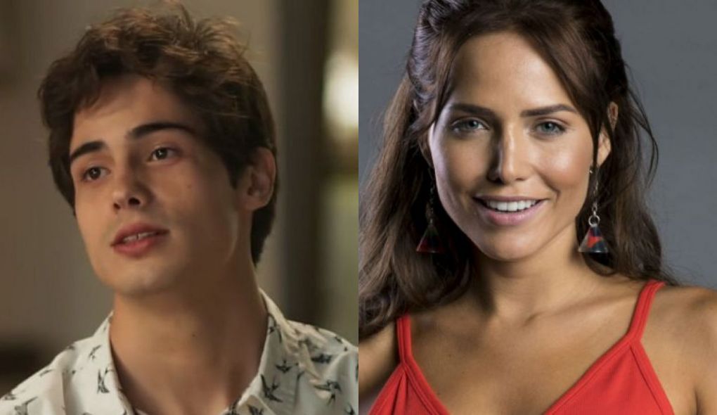 Valentim (Danilo Mesquita) e Rosa (Leticia Colin) de Segundo Sol