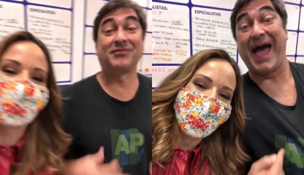 Ana Furtado e Zeca Camargo