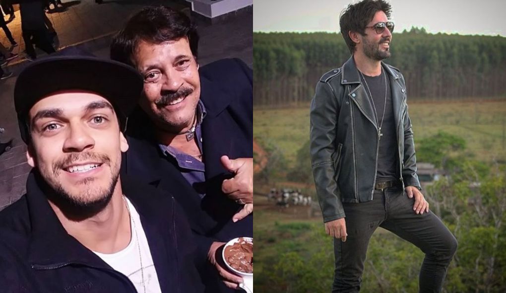 Caique Aguiar, filho de Carlinhos Aguiar, e Sandro Pedroso, famosos cotados para A Fazenda 10