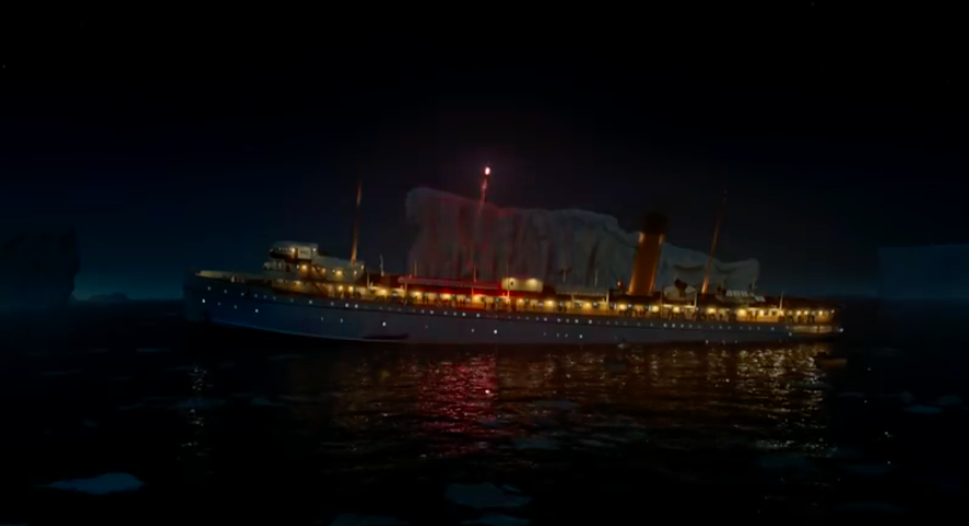 O naufrágio do navio Albatroz em O Tempo Não Para