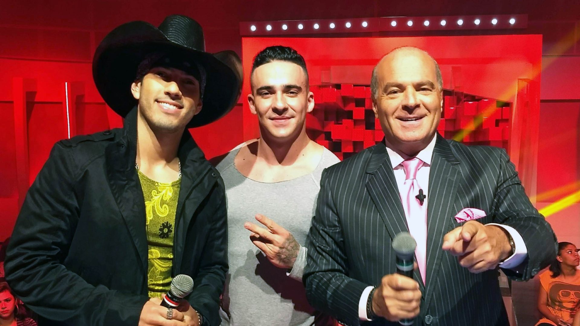 Pedro Paulo e Alex no programa O Céu É o Limite