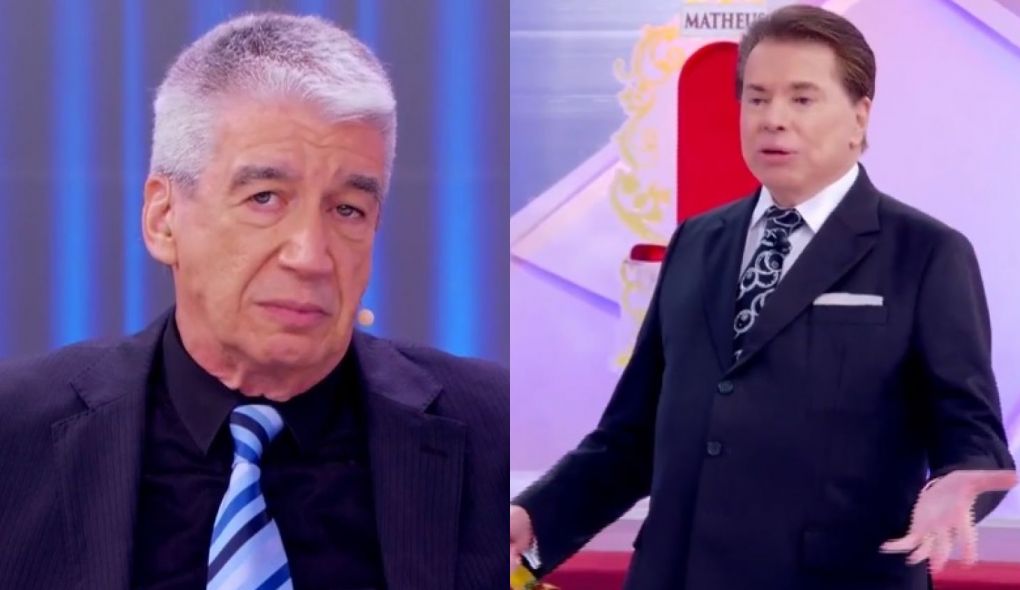 Decio Piccinini e Silvio Santos