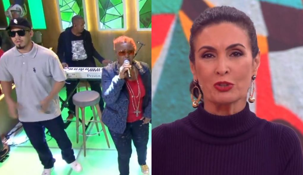 Denegrindo Rap, Sandra de Sa e Fatima Bernardes no Encontro