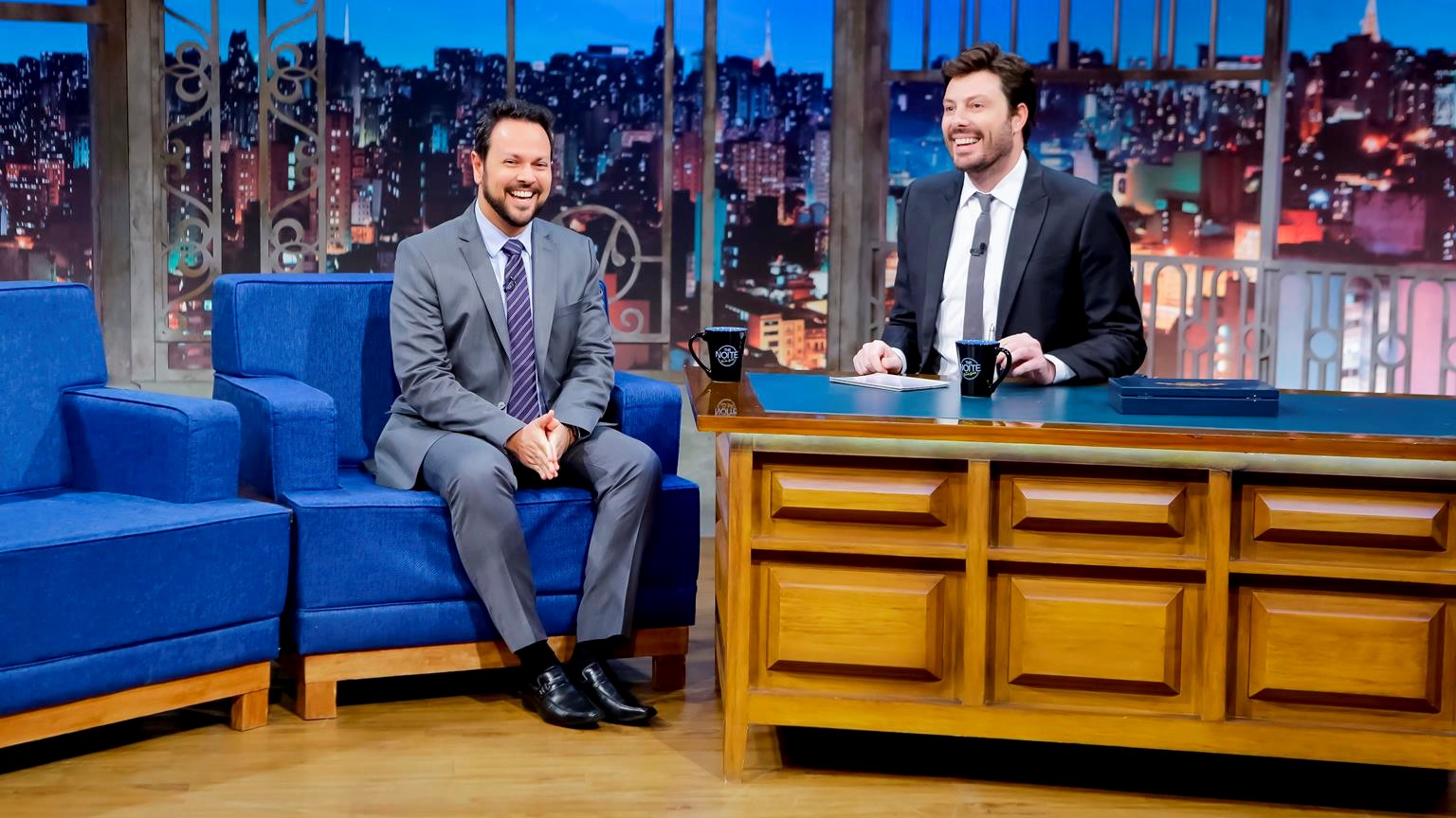 Dr. Adriano e Danilo Gentili noi The Noite
