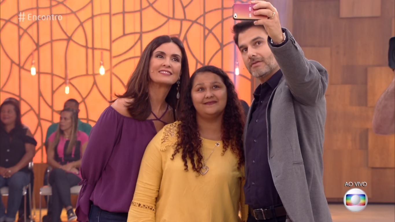 Dr. Fernando Gomes Pinto ensinou no Encontro como tirar selfie