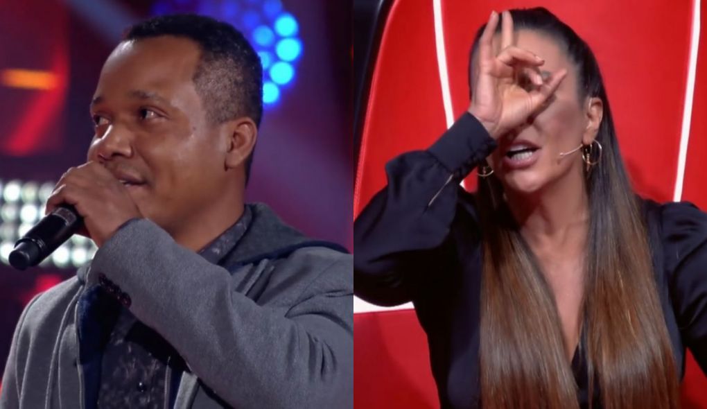 Edson Carlos e Ivete Sangalo no The Voice