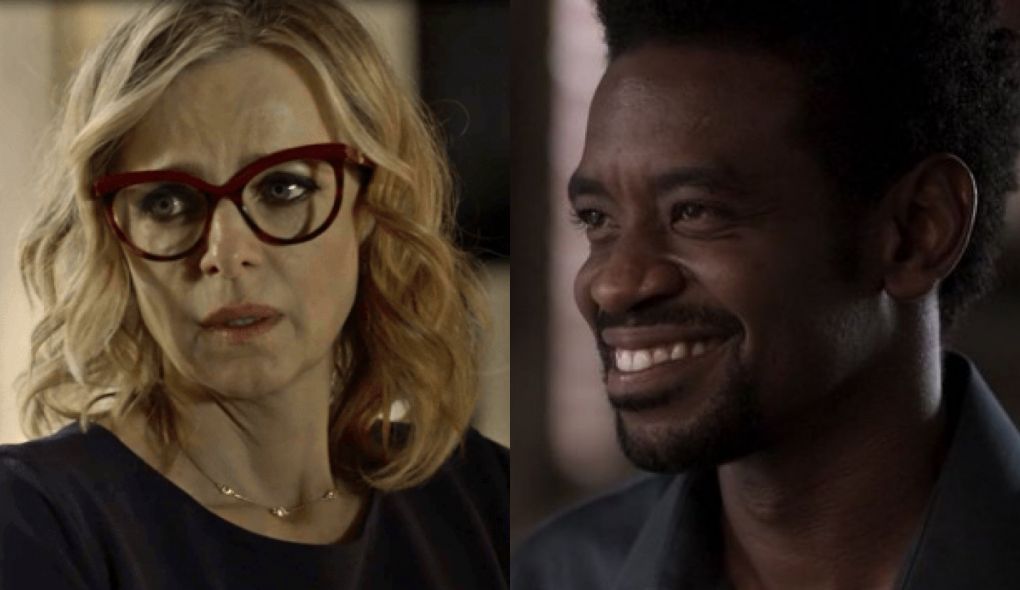 Karen (Maria Luisa Mendonca) e Roberval (Fabricio Boliveira) de Segundo Sol