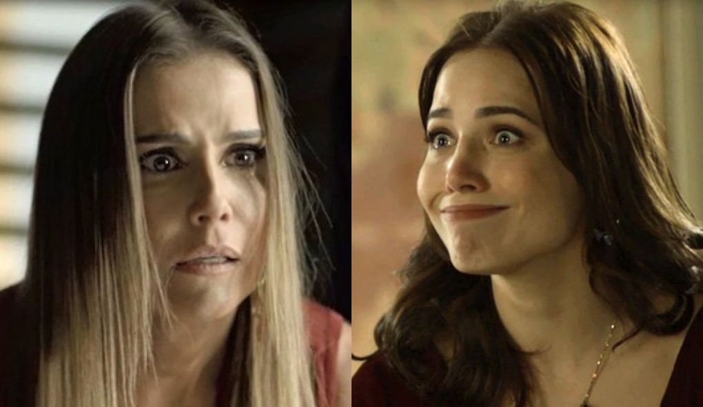 Karola (Deborah Secco) e Rosa (Leticia Colin) de Segundo Sol