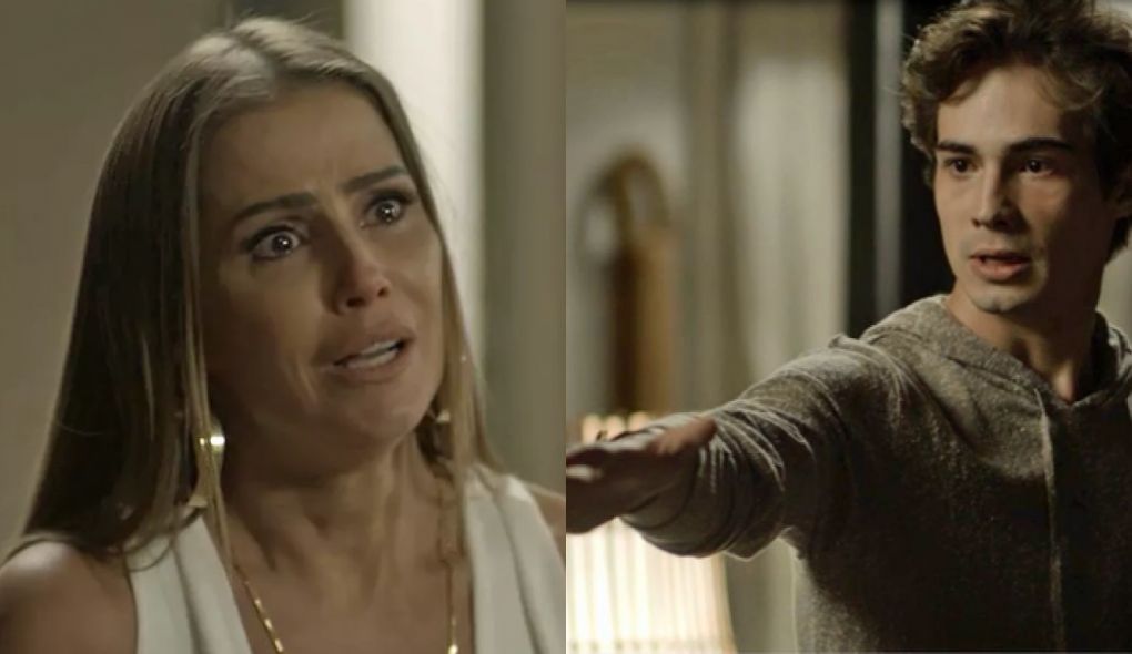Karola (Deborah Secco) e Valentim (Danilo Mesquita) de Segundo Sol
