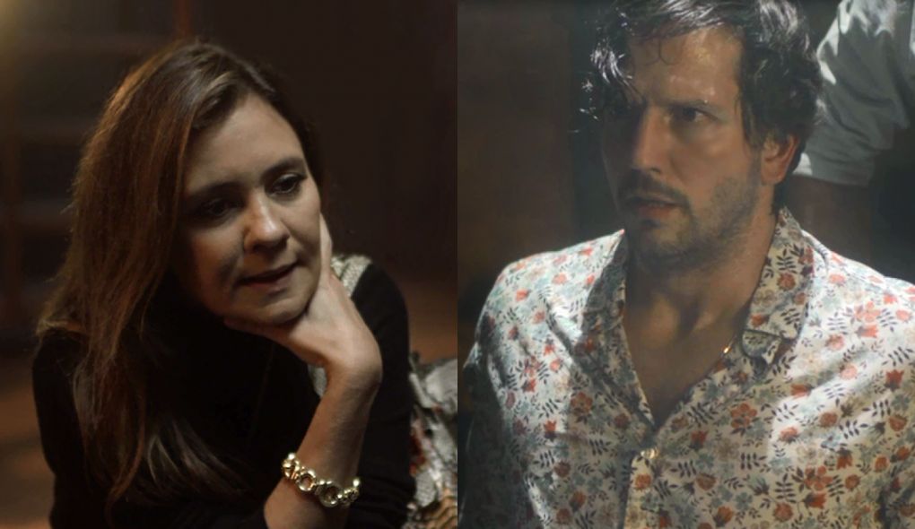 Laureta (Adriana Esteves) e Remy (Vladimir Brichta) de Segundo Sol