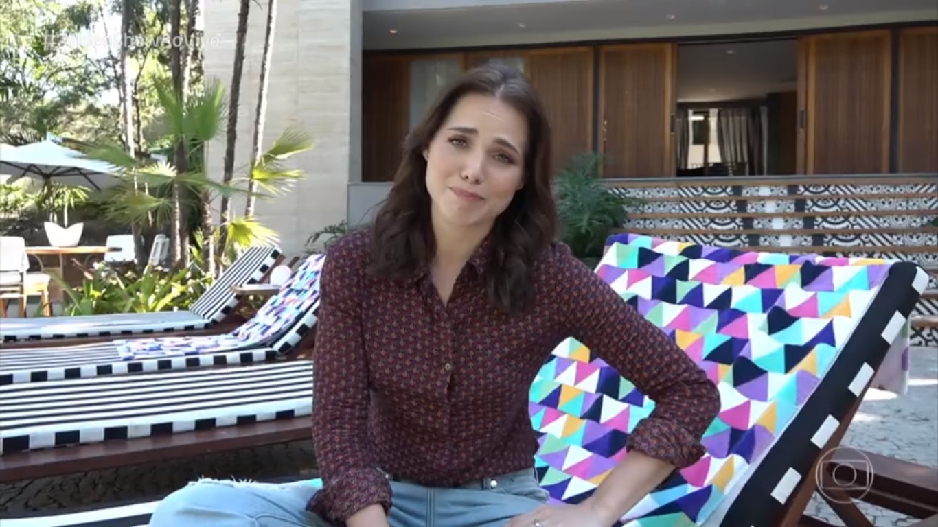 Leticia Colin falou no Video Show sobre a Rosa de Segundo Sol