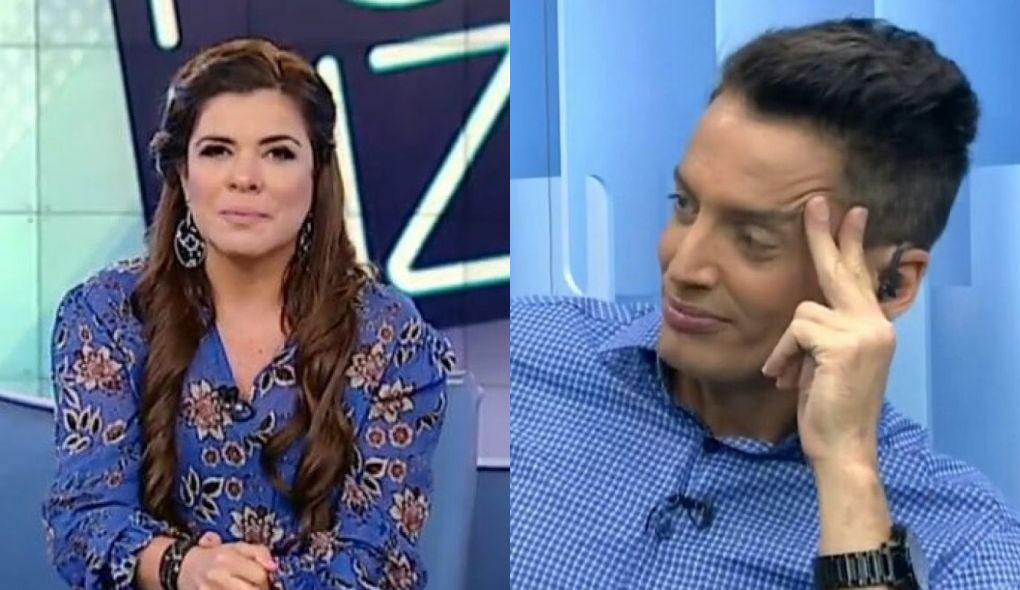 Mara Maravilha e Leo Dias no Fofocalizando