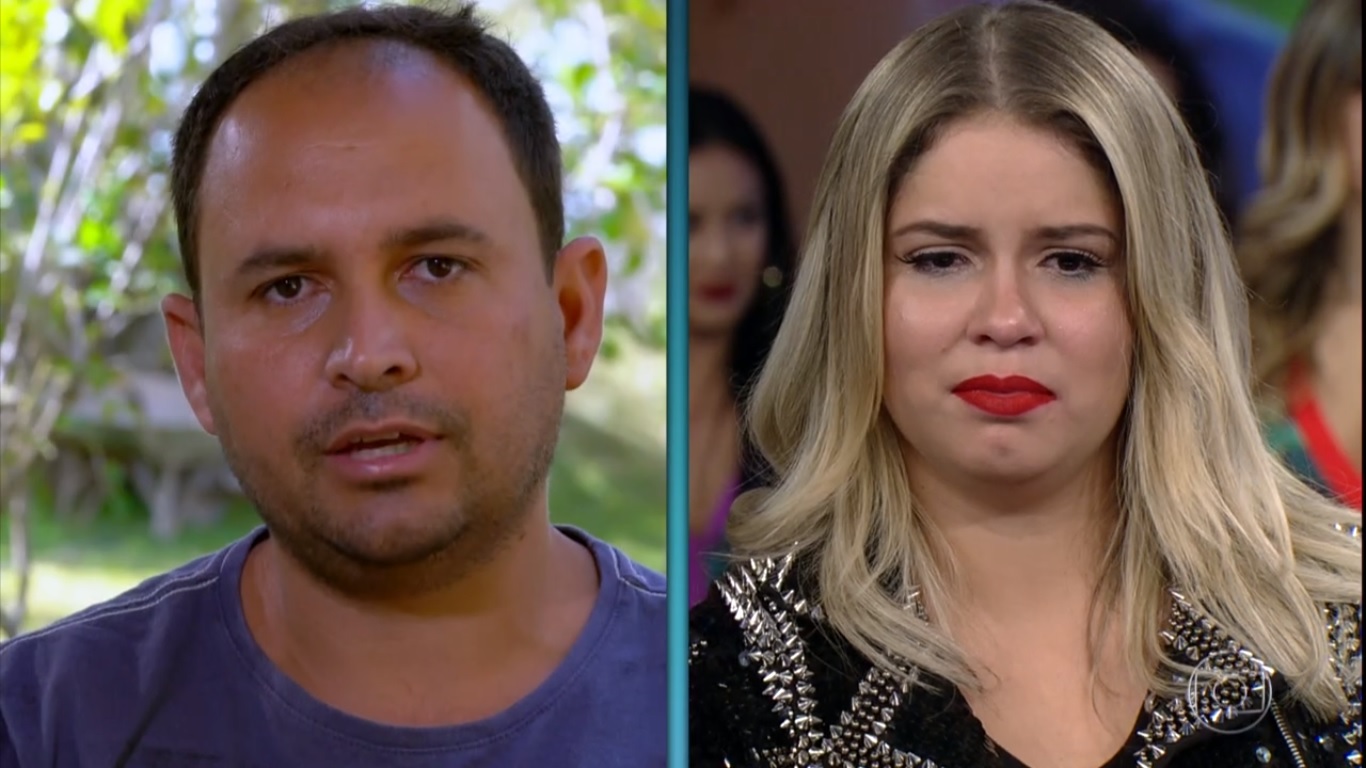 Marilia Mendonca foi surpreendida com depoimento de ex-padrasto no Domingao