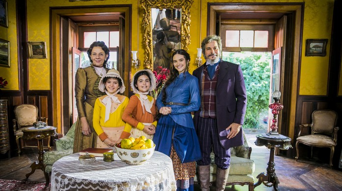 Família Sabino no século 19 em O Tempo Não Para