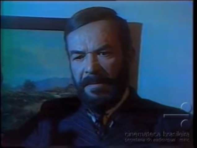 Aldo César como Dom Rafael em O Direito de Nascer (Reprodução/TV Tupi/BCC)