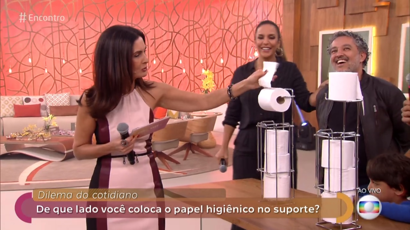 Papel higienico virou pauta do Encontro