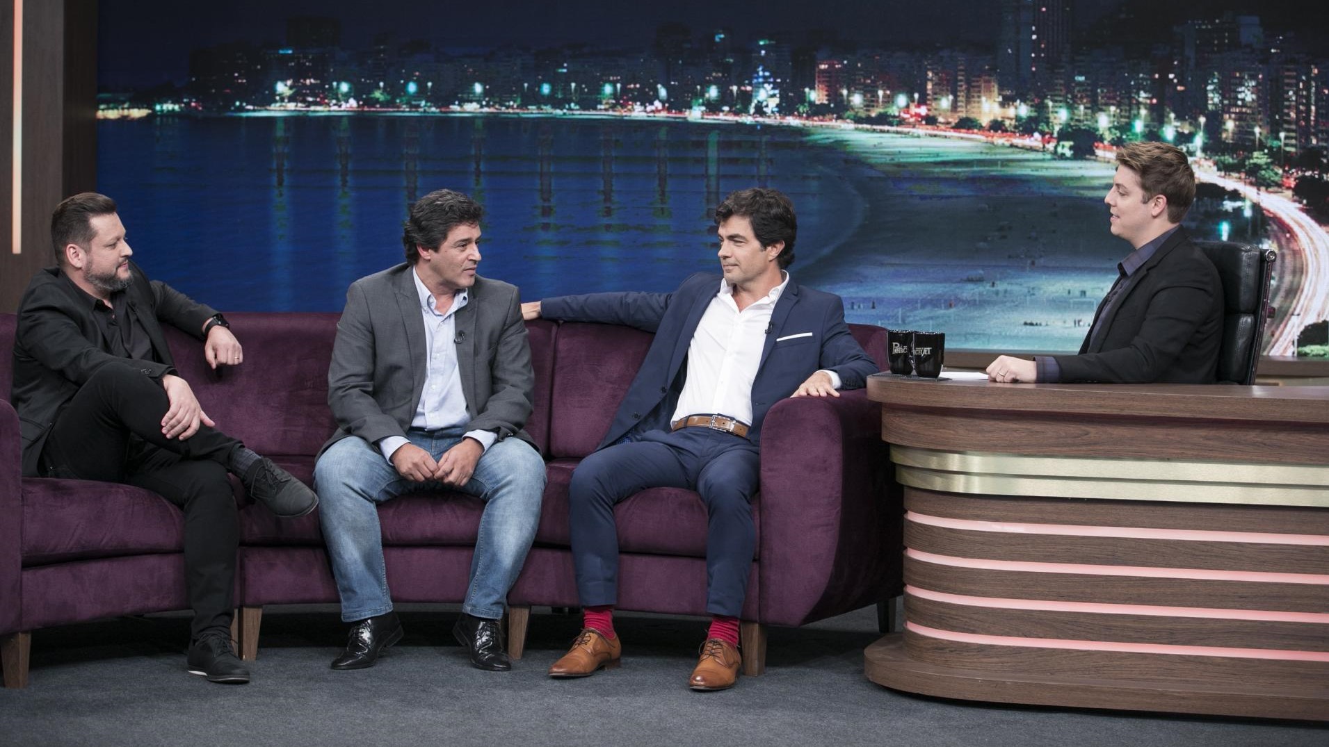 Paquitos no Programa do Porchat