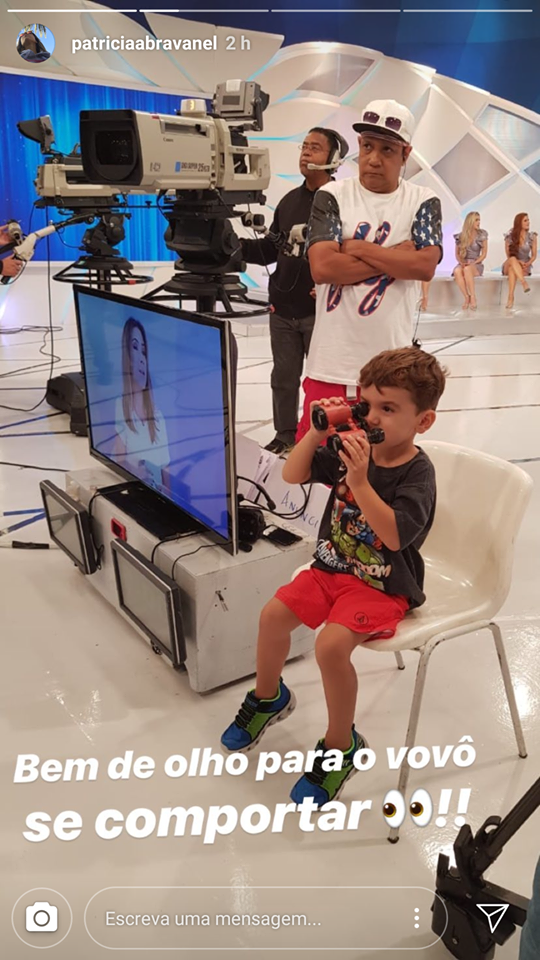 Pedro, filho de Patricia Abravanel