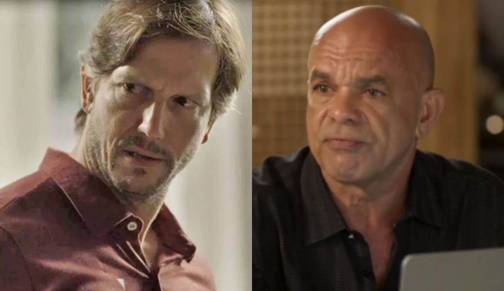 Remy (Vladimir Brichta) e Galdino (Narcival Rubens) de Segundo Sol