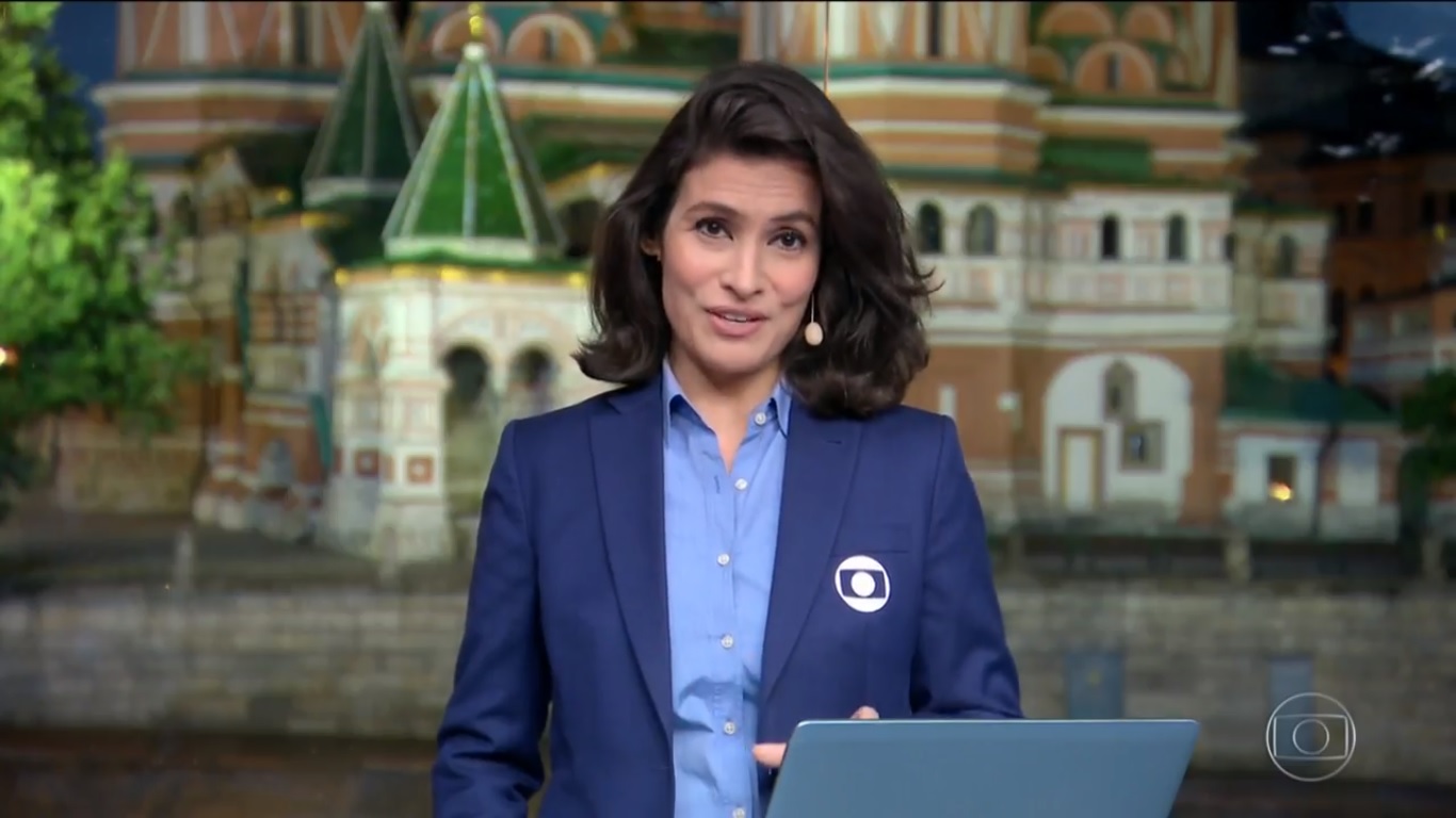 Renata Vasconcellos no Jornal Nacional