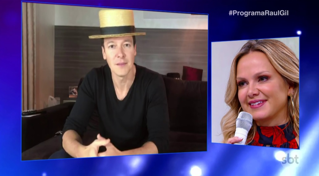 Rodrigo Faro mandou depoimento para Eliana no Programa Raul Gil