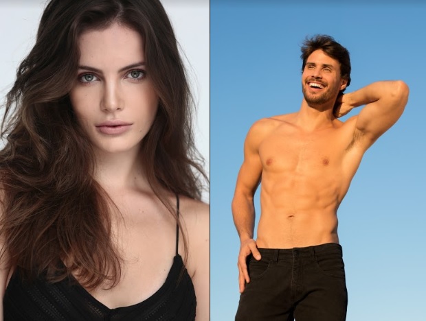 Rodrigo Soni e Thalita Xavier Adão e Eva na novela Jesus