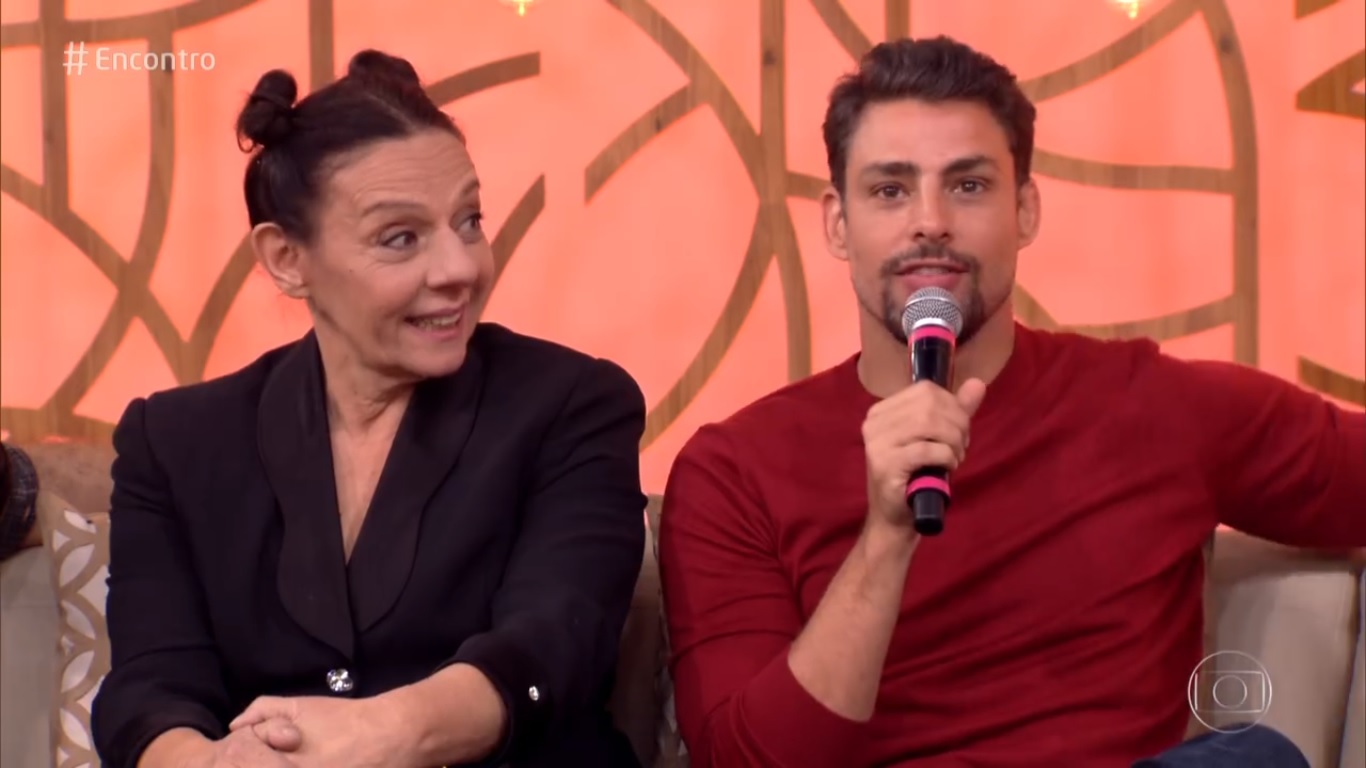 Rosi Campos e Caua Reymond no Encontro